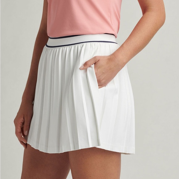 NWT PETER MILLAR Mickey Pleated 15" Skort - Picture 1 of 8